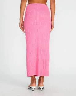 Slim-fit Rib Maxi Skirt 12 Slim-fit Rib Maxi Skirt -GLASSONS CLOTHING t co mango knit skirt smell the roses back sl62154tknt