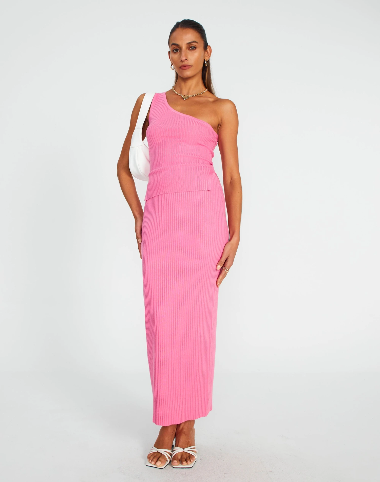 Slim-fit Rib Maxi Skirt 3 Slim-fit Rib Maxi Skirt