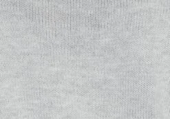 Cropped Knit V Neck Jumper -GLASSONS CLOTHING tartt v neck crop pale grey marle imagefront kl78966knt