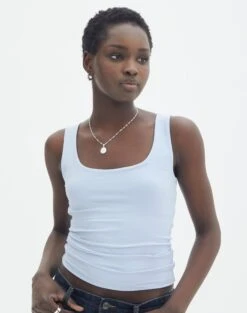 Ringspun Low Rise Denim Skirt 38 Ringspun Low Rise Denim Skirt -GLASSONS CLOTHING tommy tank top icecap front tv124269pch