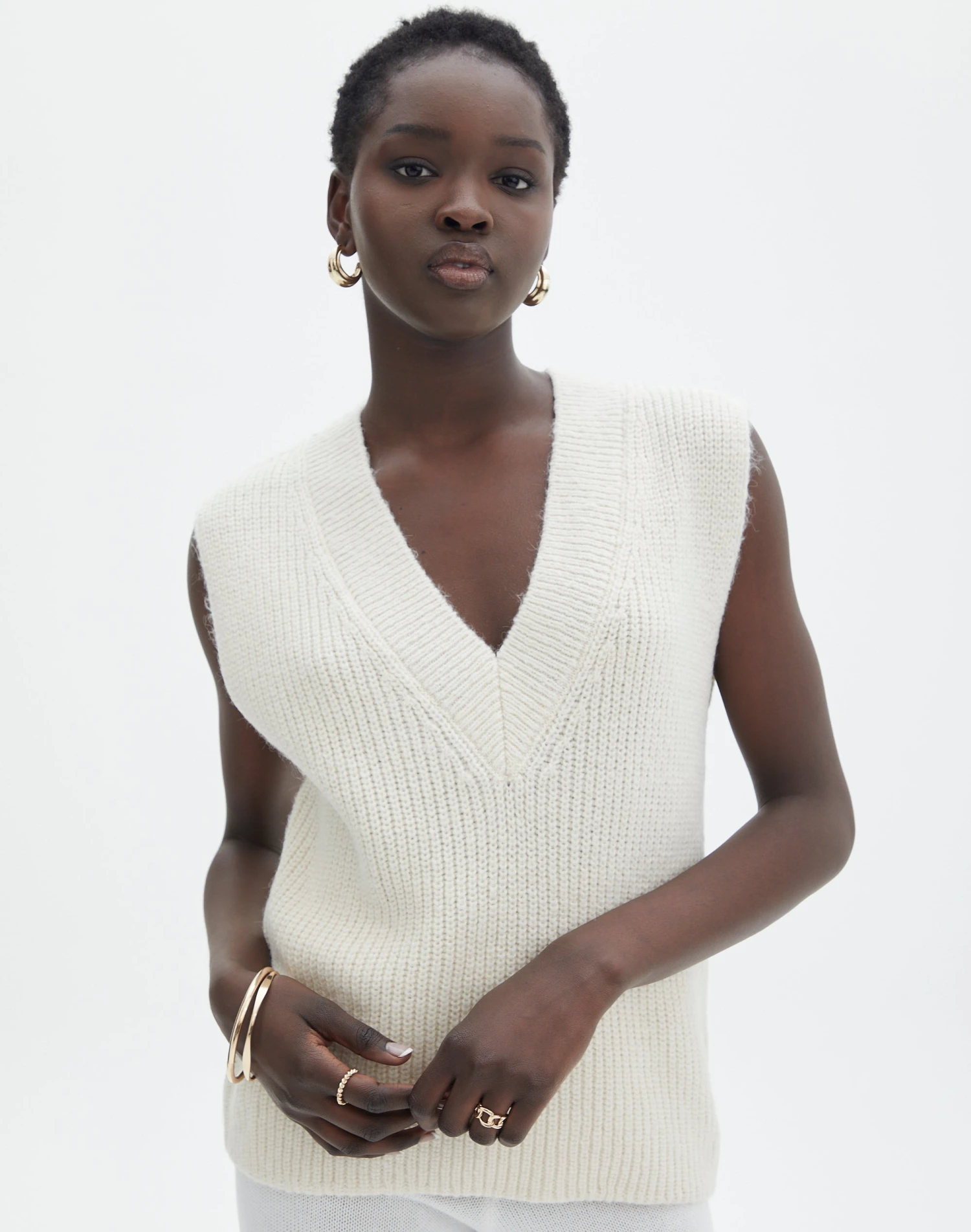 Oversized Quarter Zip Knit Jumper 20 Oversized Quarter Zip Knit Jumper - Image 18