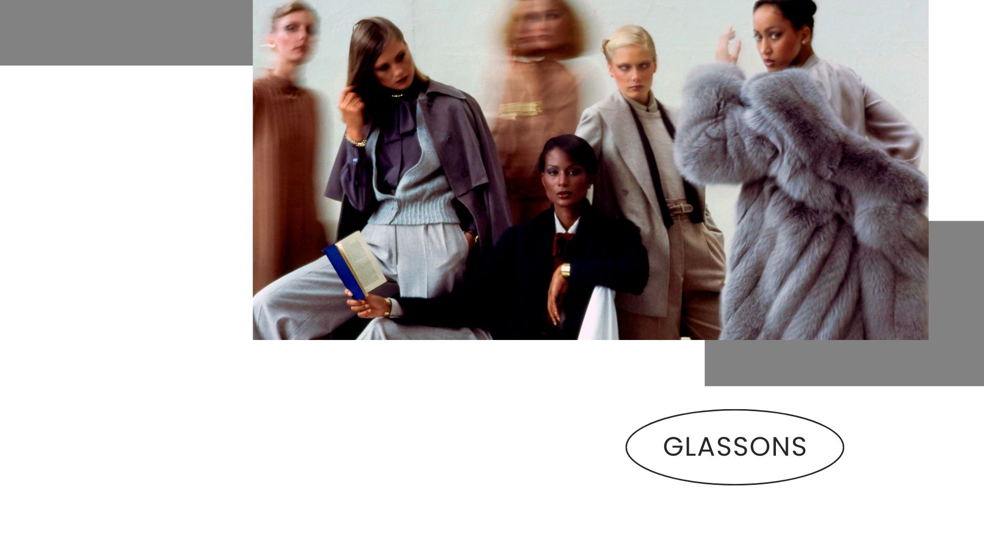 GLASSONS CLOTHING -GLASSONS CLOTHING Cream Simple Creative Fashion Presentation